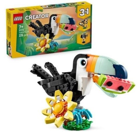 LEGO(R) CREATOR 31173 Dzikie zwierzęta: Trop tukan LEGO(R) CREATOR 31173 Dzikie zwierzęta: Trop tukan