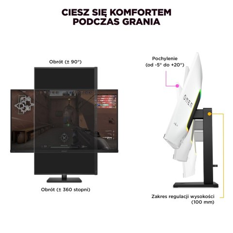 MONITOR HP OLED, UHD 31,5" OMEN Transcend 32 (9R181E9) 240Hz MONITOR HP OLED, UHD 31,5" OMEN Transcend 32 (9R181E9) 240Hz
