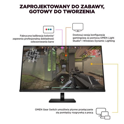 MONITOR HP OLED, UHD 31,5" OMEN Transcend 32 (9R181E9) 240Hz MONITOR HP OLED, UHD 31,5" OMEN Transcend 32 (9R181E9) 240Hz