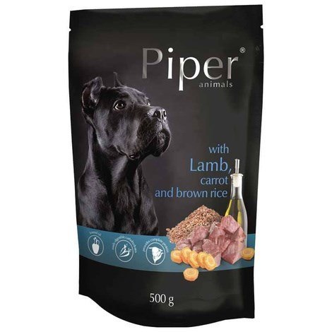 DOL.NOTECI Piper z jag.march i ryż. brąz. pies 500g DOL.NOTECI Piper z jag.march i ryż. brąz. pies 500g