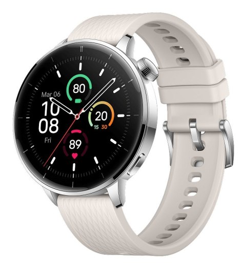 Smartwatch OnePlus Watch 3 AMOLED 43mm Srebrny Smartwatch OnePlus Watch 3 AMOLED 43mm Srebrny