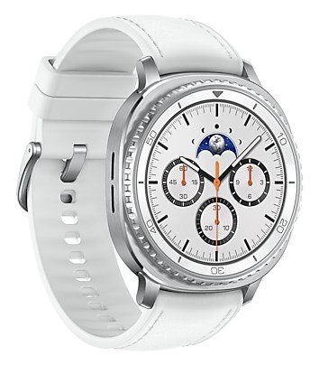 Smartwatch Samsung Galaxy Watch 8 (SM-L500) Classic AMOLED 46mm Srebrny Smartwatch Samsung Galaxy Watch 8 (SM-L500) Classic AMOLED 46mm Srebrny