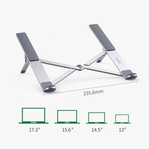 Ugreen Regulowana podstawka pod laptopa LP451 (srebrny) Ugreen Regulowana podstawka pod laptopa LP451 (srebrny)