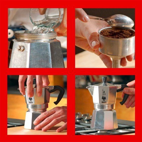 Zaparzacz BIALETTI 990001165 (kolor srebrny) Zaparzacz BIALETTI 990001165 (kolor srebrny)