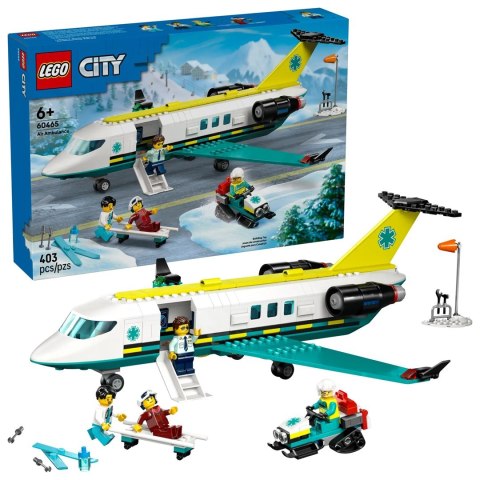 LEGO City 60465 Samolot pogotowia ratunkowego LEGO City 60465 Samolot pogotowia ratunkowego