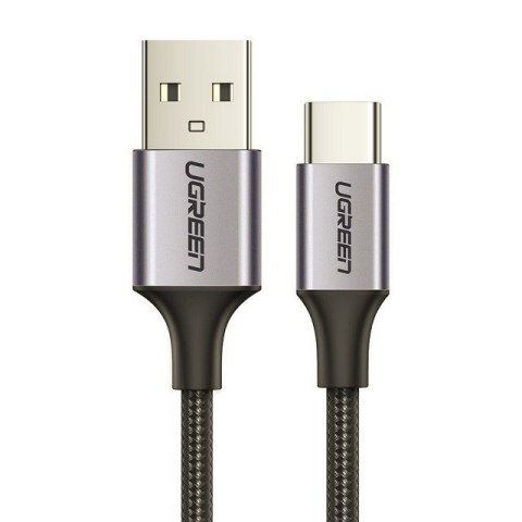 Ugreen kabel USB-A/USB-C QC 3.0 3A 2m US288 (szary) Ugreen kabel USB-A/USB-C QC 3.0 3A 2m US288 (szary)
