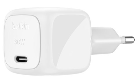 BELKIN ŁADOWARKA SIECIOWA USB-C PD 30W, MAŁA, BIAŁ