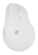 NATEC MYSZ WERTYKALNA CRAKE 2 BEZPRZEWODOWA 2400DPI BT 5.2 +2.4GHZ BIAŁA