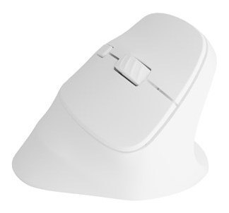 NATEC MYSZ WERTYKALNA CRAKE 2 BEZPRZEWODOWA 2400DPI BT 5.2 +2.4GHZ BIAŁA