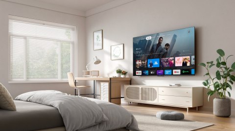 Telewizor TCL 65P69K LED 65'' 4K Ultra HD Google TV Dolby Atmos DVB-T2 Czarny Telewizor TCL 65P69K LED 65'' 4K Ultra HD Google TV Dolby Atmos DVB-T2 Czarny