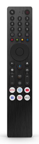 Telewizor TCL 65P69K LED 65'' 4K Ultra HD Google TV Dolby Atmos DVB-T2 Czarny