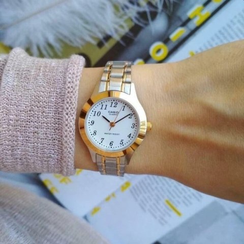 Zegarek Damski Casio LTP-1263PG-7B (zd654a) + BOX Zegarek Damski Casio LTP-1263PG-7B (zd654a) + BOX