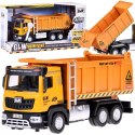 Auto budowlane Wywrotka samochód z dźwiękiem i światłem ZA5009