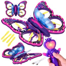 Bajecznie kolorowy Motyl Dron sterowany za pomocą Magicznej Różdżki RC0727
