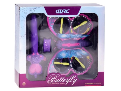 Bajecznie kolorowy Motyl Dron sterowany za pomocą Magicznej Różdżki RC0727