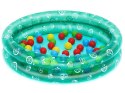 Basenik zielony z kulkami 91cm x 20cm Bestway + 50 kulek 51141