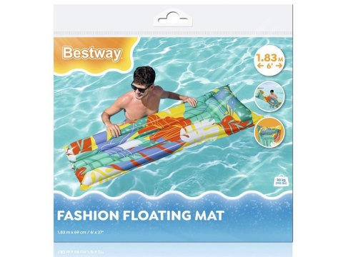 Bestway Kolorowy dmuchany Materac 183 x 69cm 44033 Bestway Kolorowy dmuchany Materac 183 x 69cm 44033