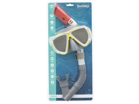 Bestway Zestaw do snorkelingu Maska z rurką do pływania 14+ 24053 Bestway Zestaw do snorkelingu Maska z rurką do pływania 14+ 24053