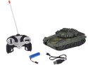 Czołg RC na Pilota Obracana Wieżyczka Światła Realistyczne dźwięki RC0728