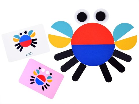 Drewniana Układanka Montessori Tangram ZA4377