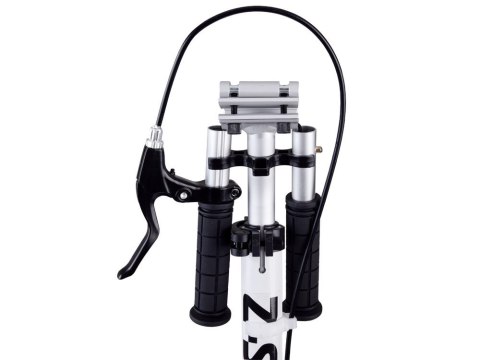 Duża składana Hulajnoga miejska z amortyzatorem i hamulcami do 100kg SP0785