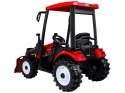 Duży TRAKTOR elektryczny na akumulator dla dziecka przyczepa łyżka PA0320