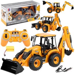 Duży Traktor Spychacz Koparka JCB zdalnie sterowana na pilota 1:20 RC0578