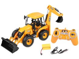 Duży Traktor Spychacz Koparka JCB zdalnie sterowana na pilota 1:20 RC0578