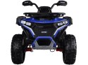 Duży quad na akumulator dla dziecka 4x4 PA0328 Niebieski