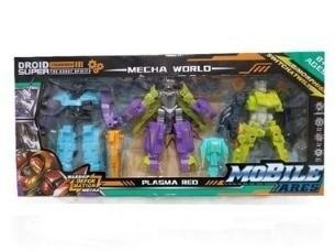 Figurki Transformacja 3szt