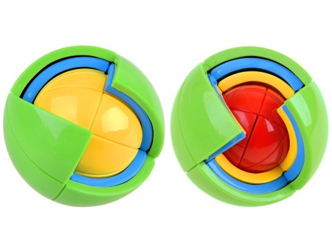 Gra logiczna KULA 3D PUZZLE łamigłówka Piłka - kolorowa zagadka GR0067
