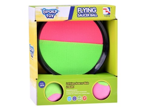 Gra paletki tarcze na rzepy CatchBall 2 x piłka SP0747