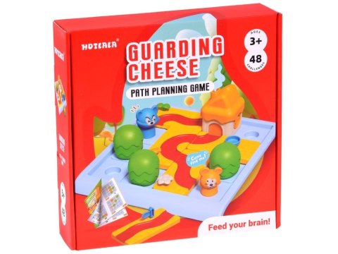 Gra planszowa ŚCIEŻKI - rozwiązywanie logicznych łamigłówek 48 zdań ZA5818