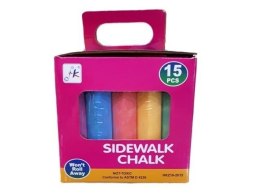 Kreda chodnikowa sześciokątna 10 kolorów