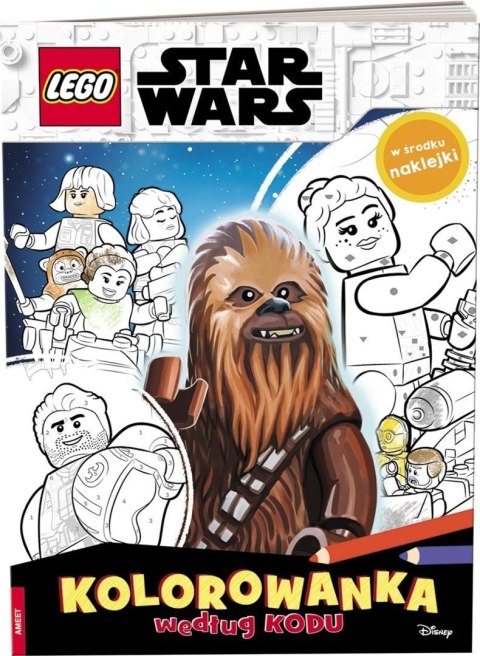 LEGO(R) Star Wars. Kolorowanka według kodu