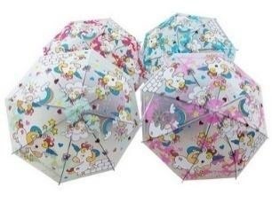 Parasol dziecięcy z gwizdkiem Jednorożce mix