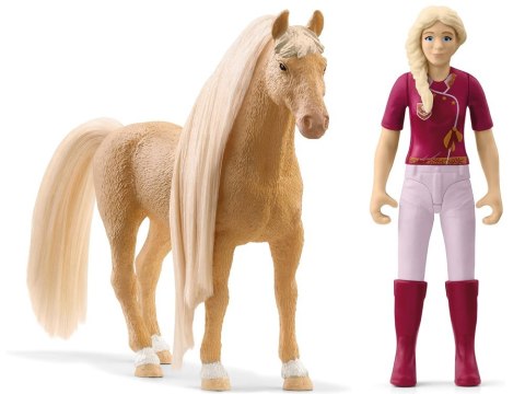 Schleich obrotowa stacja do pielęgnacji koni Sofia koń figurka akc ZA6003 Schleich obrotowa stacja do pielęgnacji koni Sofia koń figurka akc ZA6003