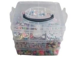 Zestaw kreatywny koraliki 2600el