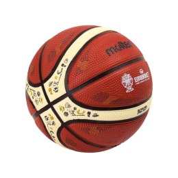 Piłka do koszykówki Molten EUROBASKET 2025 replika mini B1G200-E5Z