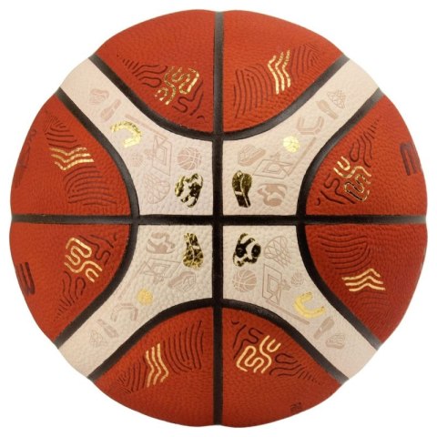 Piłka do koszykówki Molten Eurobasket 2025 Oficjalna piłka meczowa B7G5000-E5Z Piłka do koszykówki Molten Eurobasket 2025 Oficjalna piłka meczowa B7G5000-E5Z