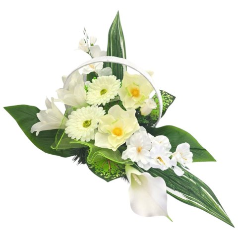 STROIK NA CMENTARZ JESIENNE KWIATY NA GRÓB MISA WSZYSTKICH ŚWIĘTYCH