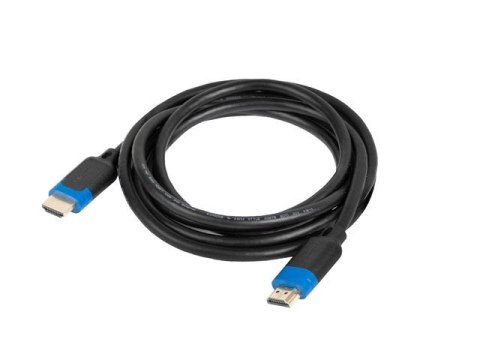 LANBERG KABEL HDMI M/M V2.1 3M 8K 60HZ CCS CZARNY LANBERG KABEL HDMI M/M V2.1 3M 8K 60HZ CCS CZARNY
