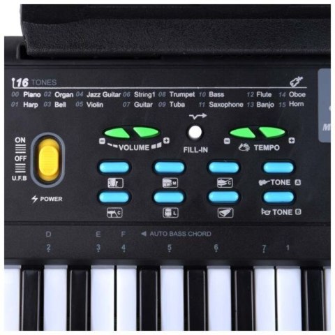 MQ 605 UFB KEYBOARD - Organy z mikrofonem dla dzieci do nauki gry MQ 605 UFB KEYBOARD - Organy z mikrofonem dla dzieci do nauki gry