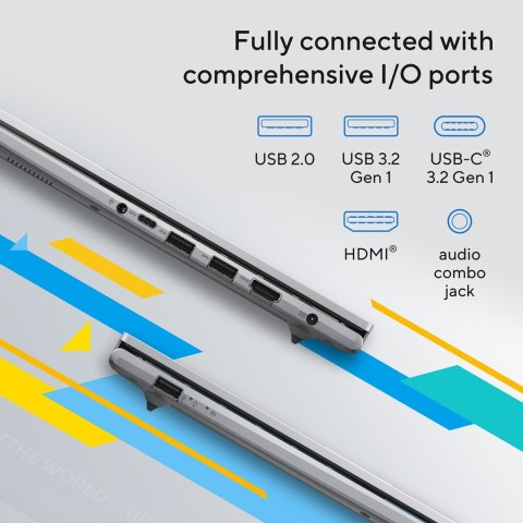 ASUS Vivobook 15 X1504VA-BQ2947 Core 5 120U 15.6"FHD IPS-level Panel 60Hz 250nits AG 16GB DDR4 SSD512 Intel Graphics WLAN+BT Cam ASUS Vivobook 15 X1504VA-BQ2947 Core 5 120U 15.6"FHD IPS-level Panel 60Hz 250nits AG 16GB DDR4 SSD512 Intel Graphics WLAN+BT Cam