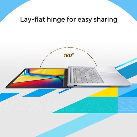 ASUS Vivobook 15 X1504VA-BQ2947 Core 5 120U 15.6"FHD IPS-level Panel 60Hz 250nits AG 16GB DDR4 SSD512 Intel Graphics WLAN+BT Cam ASUS Vivobook 15 X1504VA-BQ2947 Core 5 120U 15.6"FHD IPS-level Panel 60Hz 250nits AG 16GB DDR4 SSD512 Intel Graphics WLAN+BT Cam