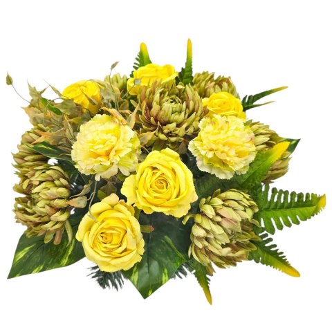 STROIK NA CMENTARZ JESIENNE KWIATY NA GRÓB MISA WSZYSTKICH ŚWIĘTYCH