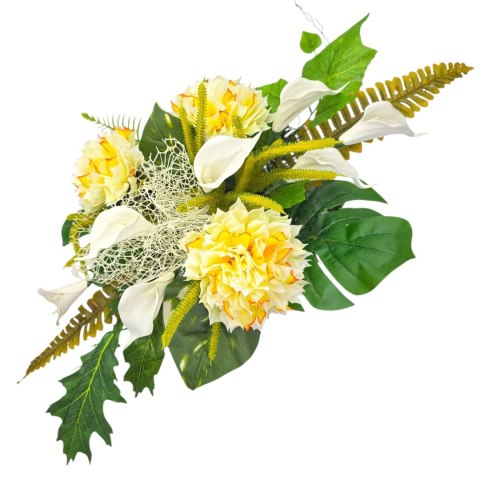 STROIK NA CMENTARZ JESIENNE KWIATY NA GRÓB MISA WSZYSTKICH ŚWIĘTYCH