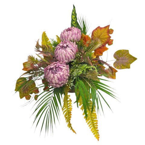 Stroik na cmentarz kwiaty wiązanka na grób wszystkich świętych 1 listopada