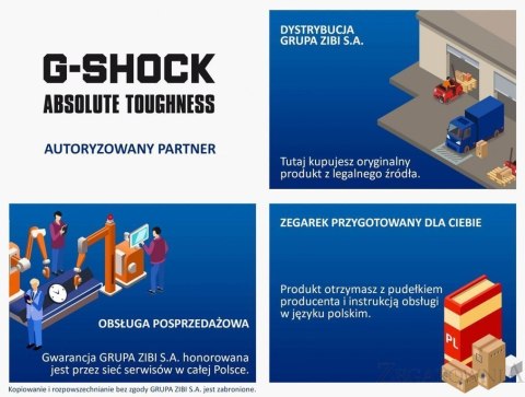 ZEGAREK MĘSKI CASIO G-SHOCK GA-100B-7AER (zd135g) + BOX