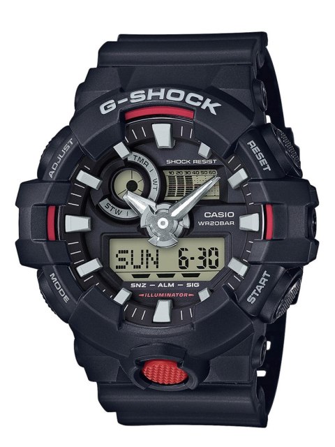 ZEGAREK MĘSKI CASIO G-SHOCK GA-700-1AER (zd140e) ZEGAREK MĘSKI CASIO G-SHOCK GA-700-1AER (zd140e)